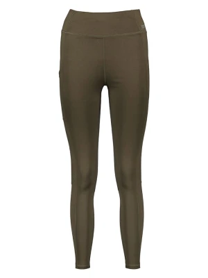 Regatta Legginsy sportowe "Holeen II" w kolorze khaki rozmiar: 38