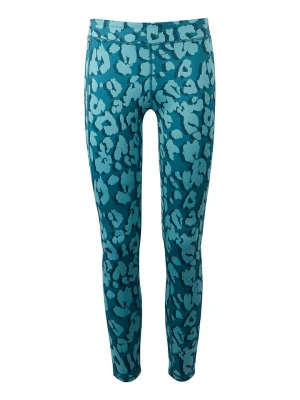 Regatta Legginsy zimowe "Barlia Winter" w kolorze turkusowym rozmiar: 140