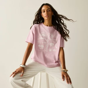 Regatta Life   Koszulka damska Baska Różowy, Rozmiar: