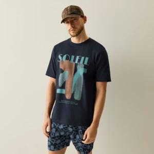 Regatta Life   Koszulka męska Safin Niebieski, Rozmiar: