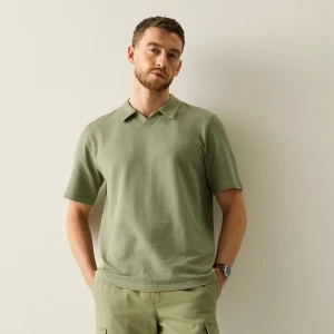 Regatta Life   Koszulka polo męska Delray Zielony, Rozmiar: