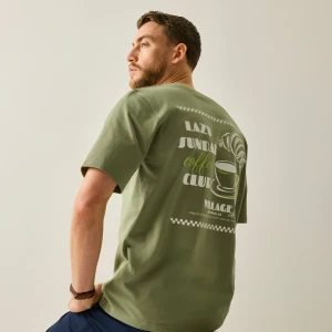 Regatta Life Regatta Life Koszulka męska Safi Zielony, Rozmiar: