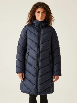 Regatta Płaszcz pikowany "AndiaII" w kolorze granatowym rozmiar: 44