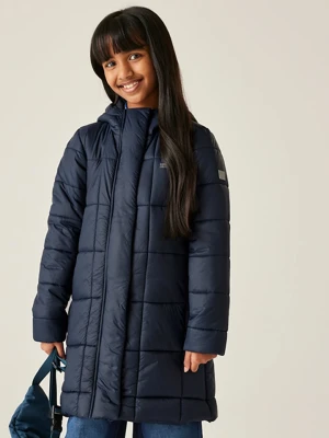 Regatta Płaszcz pikowany "Embrie" w kolorze granatowym rozmiar: 116