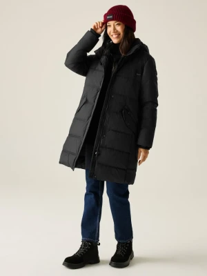 Regatta Płaszcz pikowany "Eryn" w kolorze czarnym rozmiar: 38