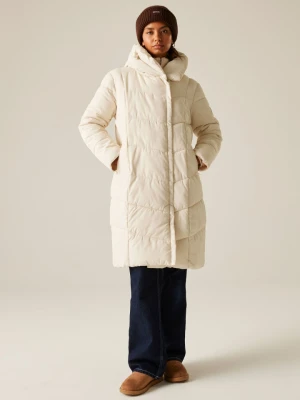Regatta Płaszcz pikowany "Nurie" w kolorze kremowym rozmiar: 34