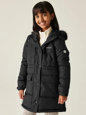 Regatta Płaszcz zimowy "Fabrizia II" w kolorze czarnym rozmiar: 164