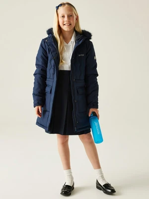 Regatta Płaszcz zimowy "Fabrizia II" w kolorze granatowym rozmiar: 128