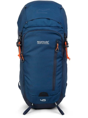 Regatta Plecak turystyczny "Highton V2" w kolorze niebieskim - 40 x 60 x 14 cm - 45 l rozmiar: onesize