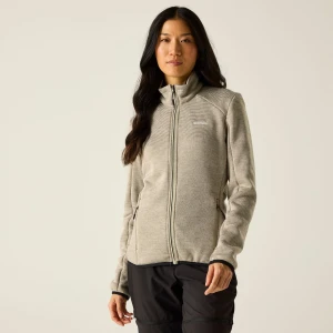 Regatta   Polar damski rozsuwany Newhill Biały, Rozmiar: