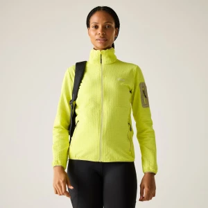 Regatta   Polar damski rozsuwany Ralina Żółty, Rozmiar: