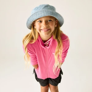 Regatta   Polar dziecięcy rozsuwany King II Różowy, Rozmiar: