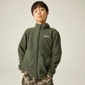 Regatta   Polar dziecięcy rozsuwany King II Zielony, Rozmiar: