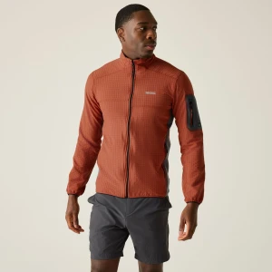 Regatta   Polar męski rozsuwany Baslinn Pomarańczowy, Rozmiar: