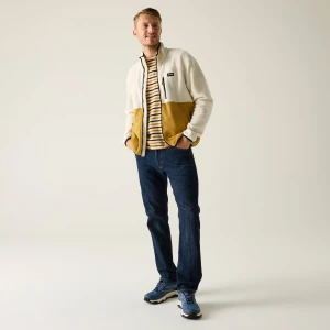 Regatta   Polar męski rozsuwany Frankie Colour Block Beżowe, Rozmiar: