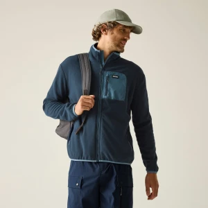 Regatta   Polar męski rozsuwany Frankie Niebieski, Rozmiar: