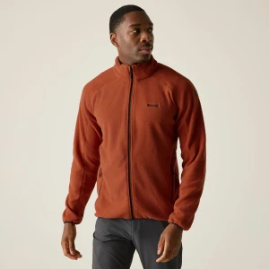 Regatta   Polar męski rozsuwany Hadfield Czerwony, Rozmiar: