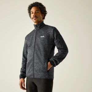 Regatta   Polar męski rozsuwany Newhill Szary, Rozmiar: