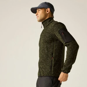 Regatta   Polar męski rozsuwany Newhill Zielony, Rozmiar: