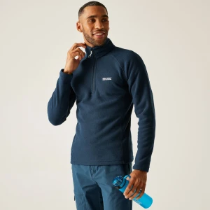 Regatta   Polar męski z suwakiem 1/2 Kenger Niebieski, Rozmiar: