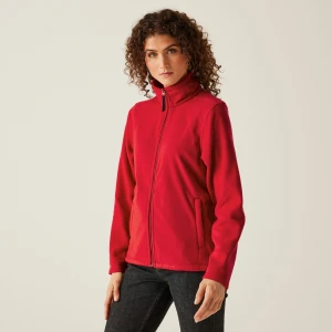 Regatta Professional Damski polar z suwakiem Micro Czerwony, Rozmiar: