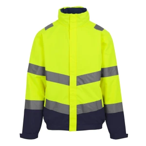 Regatta Professional Men's Hi-Vis Pro Contract Dover Jacket Żółty