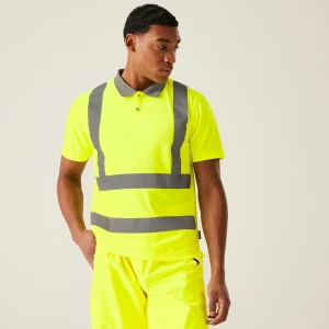 Regatta Professional   Men's Hi-Vis Pro Contract Polo Żółty, Rozmiar: