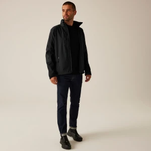 Regatta Professional Męski softshell Hydroforce Czarny, Rozmiar: