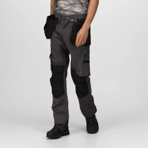 Regatta Professional Męskie spodnie robocze Execute Regatta Professional Szary, Rozmiar: