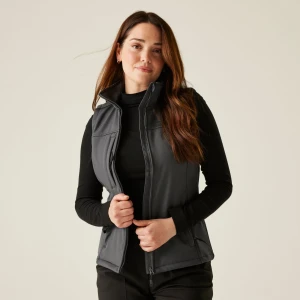Regatta Professional Regatta Professional Damska kamizelka Softshell Flux Szary, Rozmiar: