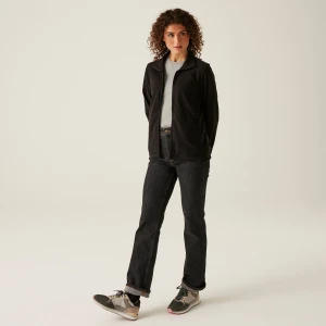 Regatta Professional Regatta Professional Damski polar z suwakiem Micro Czarny, Rozmiar: