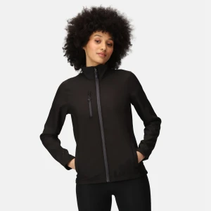 Regatta Professional Regatta Professional Damski softshell Honestly Made Czarny, Rozmiar: