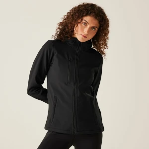 Regatta Professional Regatta Professional Damski softshell z kapturem Venturer Czarny, Rozmiar: