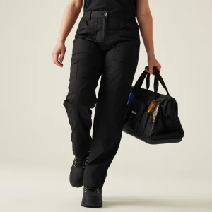 Regatta Professional   Damskie spodnie Action Czarny, Rozmiar: 40 | Długie