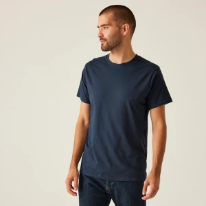 Regatta Professional Regatta Professional Męska koszulka bawełniana Soft Touch Niebieski, Rozmiar: