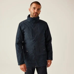 Regatta Professional Regatta Professional Męska kurtka parka przeciwdeszczowa Darby III Niebieski, Rozmiar: