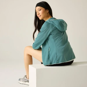 Regatta Regatta Bluza damska z kapturem Huntdale Zielony, Rozmiar: