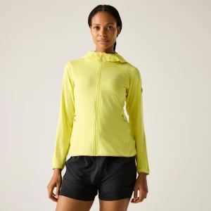 Regatta Regatta Bluza damska z kapturem Huntdale Żółty, Rozmiar: