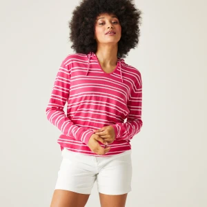 Regatta Regatta Bluza damska z kapturem Minerve V-Neck Różowy, Rozmiar: