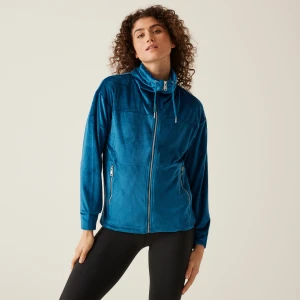 Regatta Regatta Bluza damska z suwakiem Jessalyn Niebieski, Rozmiar: