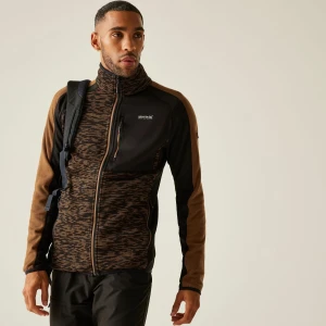 Regatta Regatta Bluza męska rozsuwana Oakar Brązowy, Rozmiar: