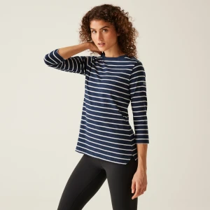 Regatta Regatta Bluzka damska 3/4 Bayletta Niebieski, Rozmiar: