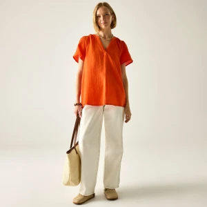 Regatta Regatta Bluzka damska Selen Pomarańczowy, Rozmiar: