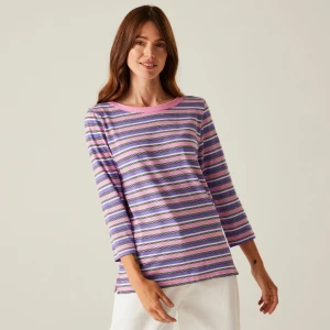 Regatta Regatta Bluzka damska z rękawem 3/4 Bayletta II Różowy, Rozmiar: