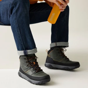 Regatta   Botki męskie Renford Zielony, Rozmiar: