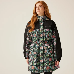 Regatta Regatta Christian Lacroix Kurtka damska parka przeciwdeszczowa ocieplana Cailar Czarny, Rozmiar: