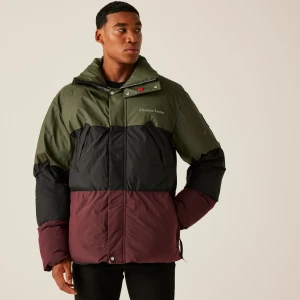 Regatta Regatta Christian Lacroix Kurtka męska pikowana zimowa Barbegal Zielony, Rozmiar: