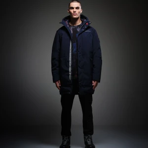 Regatta Regatta Christian Lacroix Kurtka przeciwdeszczowa męska ocieplana długa Lauris Niebieski, Rozmiar: