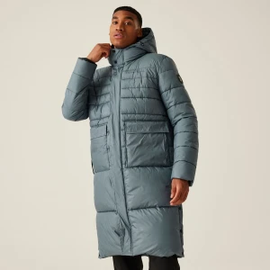 Regatta Regatta Christian Lacroix Płaszcz zimowy męski Collongues Long Niebieski, Rozmiar: