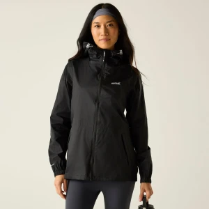 Regatta Regatta Damska kurtka wiosenna kieszonkowa Pack It III Czarny, Rozmiar: